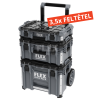 FLEX Stack Pack koffer készlet